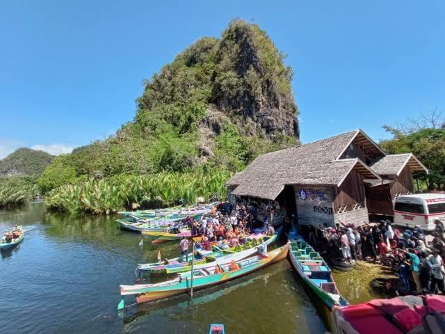 Kasijala Rammang Rammang Ecolodge And Cafe מראה חיצוני תמונה