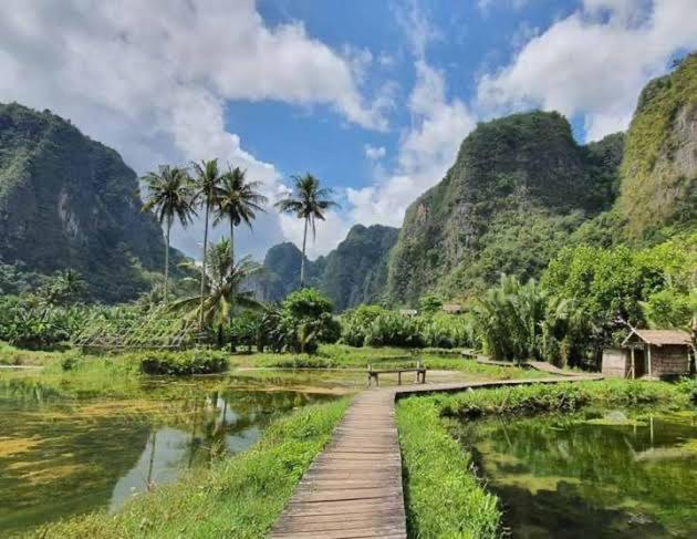 Kasijala Rammang Rammang Ecolodge And Cafe מראה חיצוני תמונה