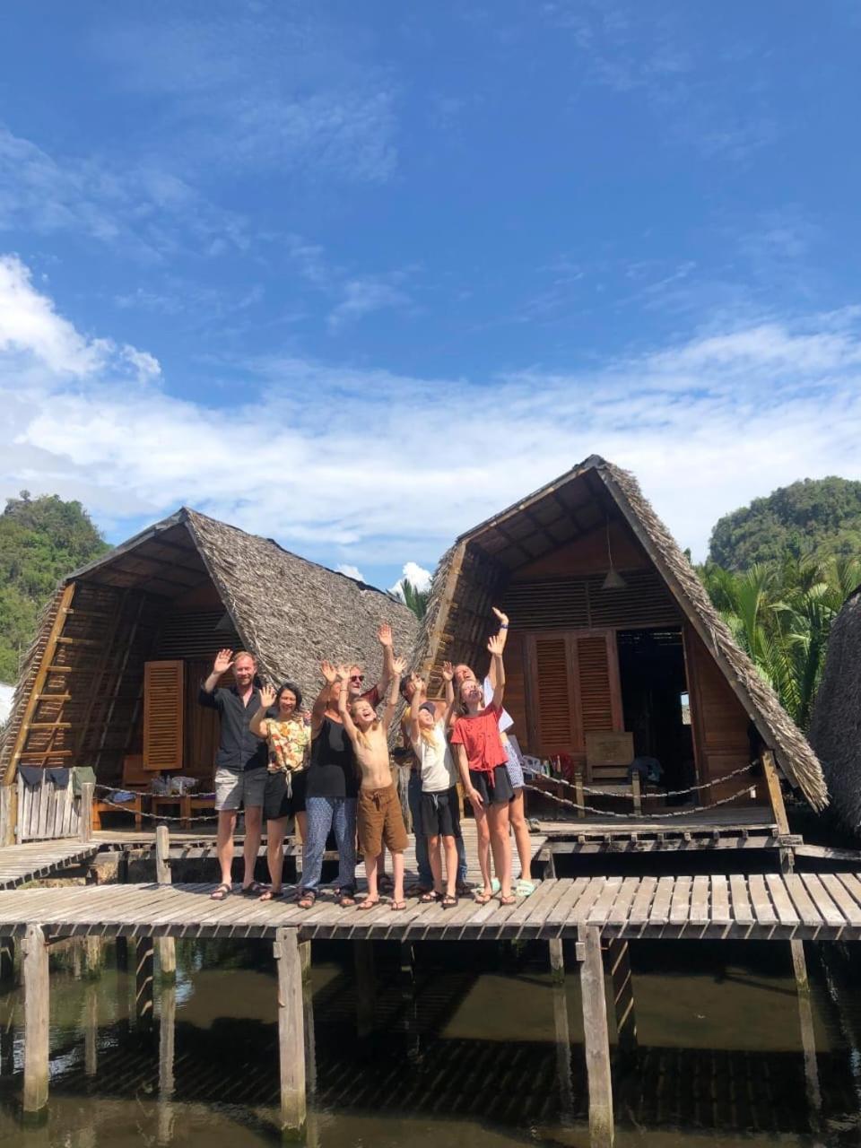 Kasijala Rammang Rammang Ecolodge And Cafe מראה חיצוני תמונה